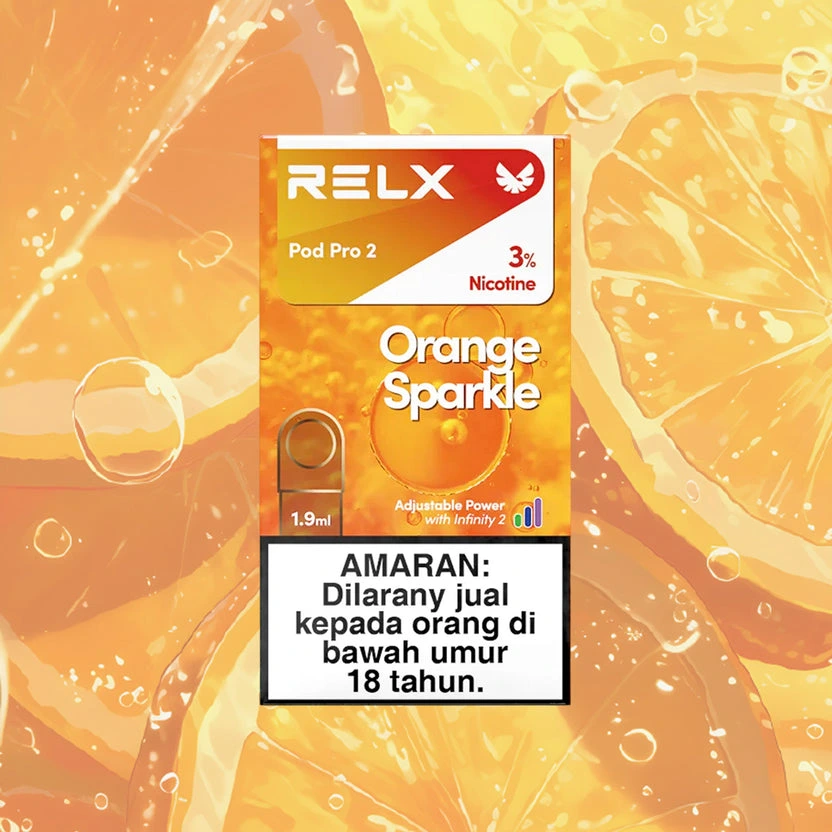 【橘子汽水】Relx 六代煙彈｜通用5/6代悅刻主機 | 台灣原廠現貨